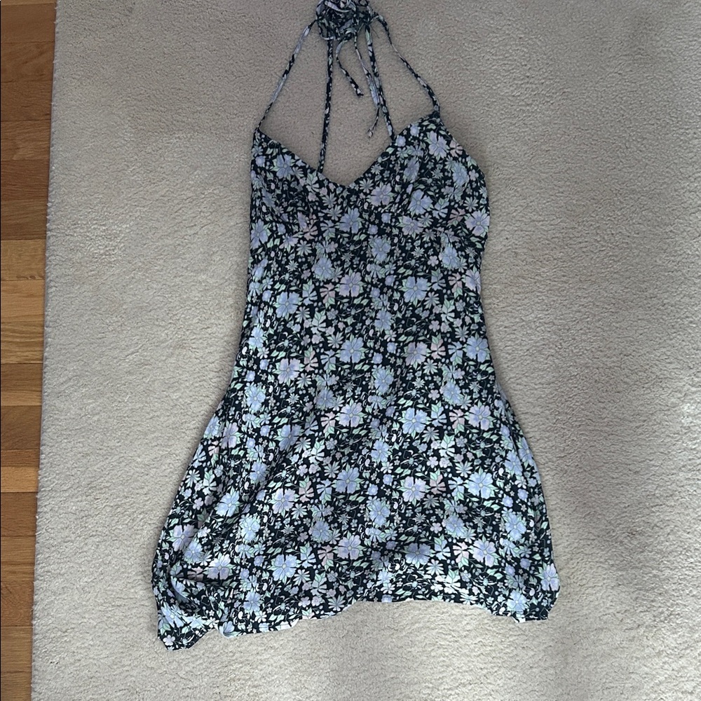 Princess Polly Floral Halter Dress